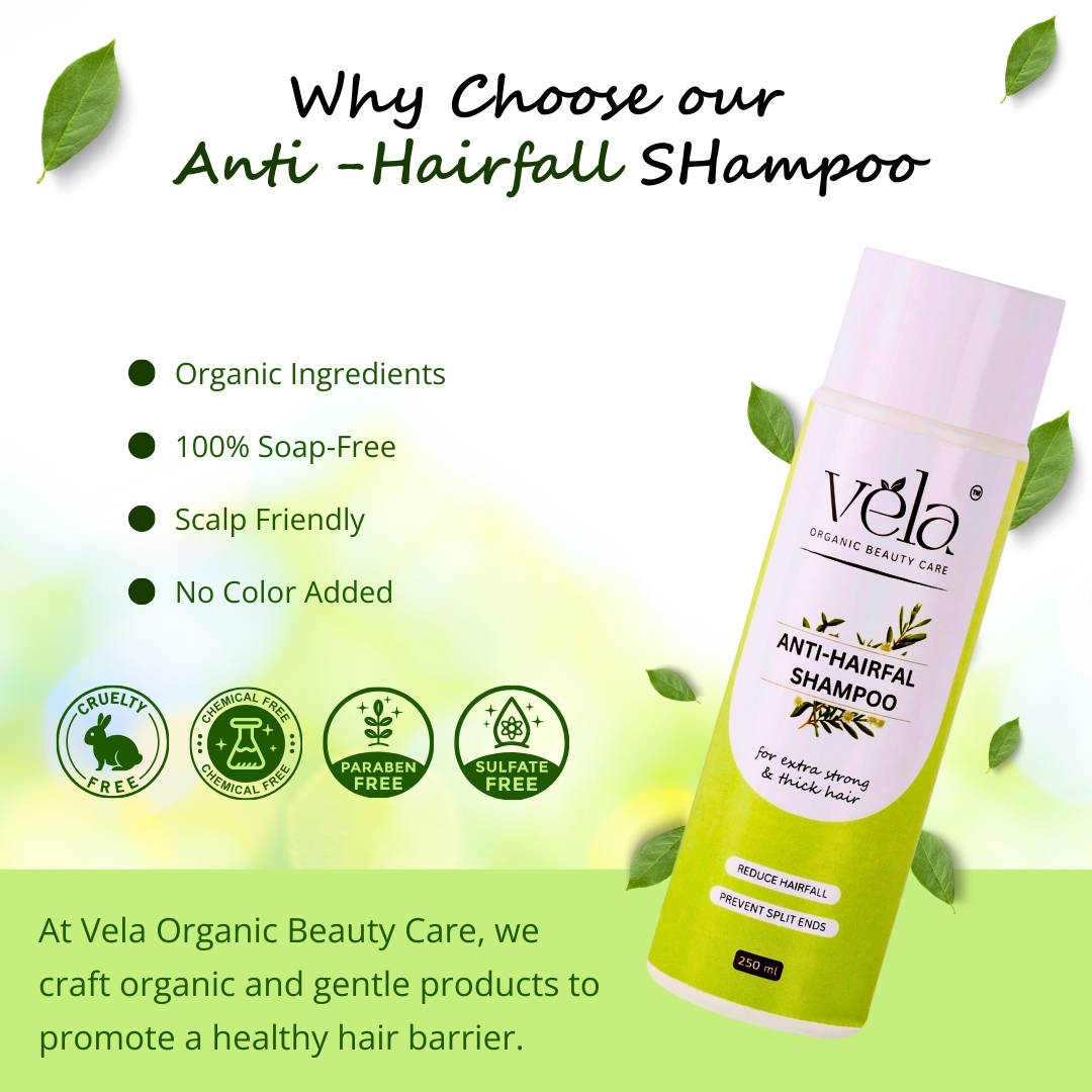 Anti-Hairfall Shampoo with Rice & Wheat Protein | 250ml - Image 2
