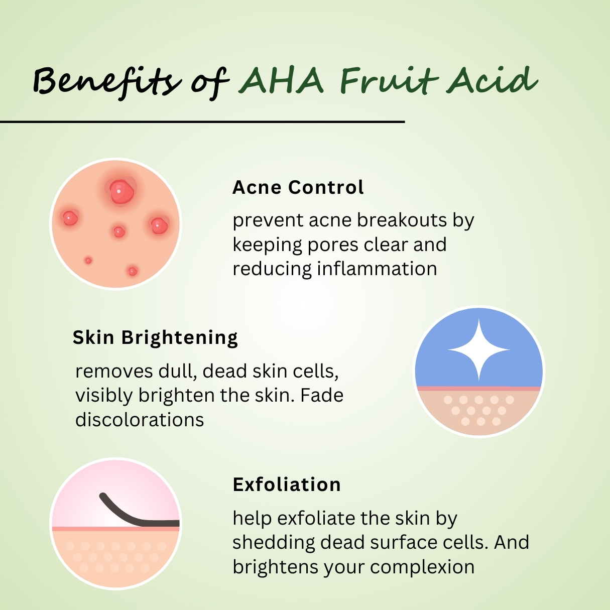 5% AHA Fruit Acid Face Mist & Toner | 100ml - Image 3
