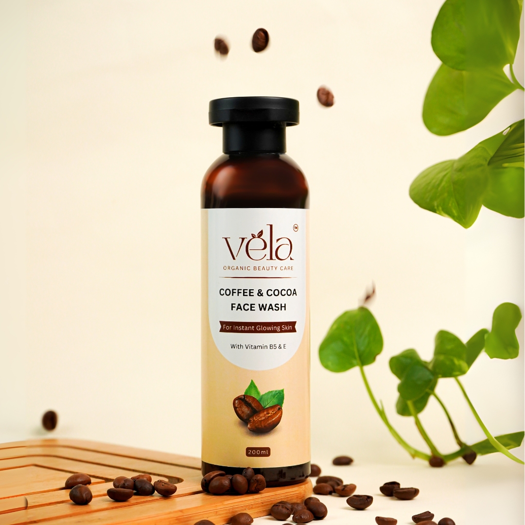 Coffee & Cocoa Facewash with Vitamin B5 & E - 200ml - Image 7